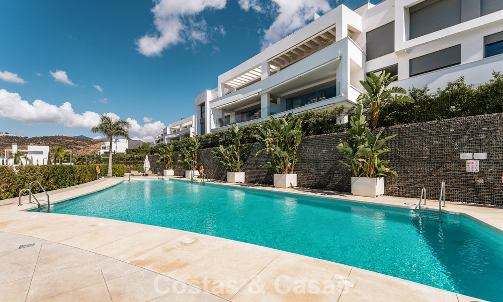 Appartement moderne de 4 chambres, prêt à emménager, à vendre dans un complexe de luxe à l'est du centre de Marbella 797866