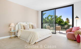 Villa à l'architecture contemporaine, prête à emménager, à vendre à quelques pas de la plage, à l'est du centre de Marbella 787162 