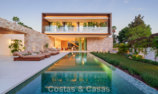 Villa de luxe de pointe à vendre dans un quartier résidentiel calme sur le Golden Mile de Marbella 787209 