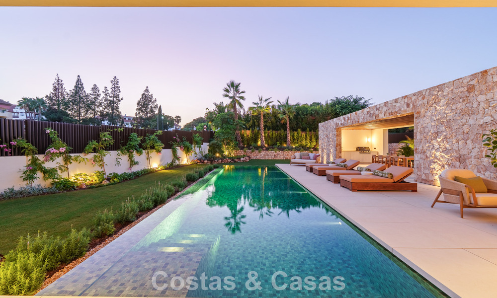 Villa de luxe de pointe à vendre dans un quartier résidentiel calme sur le Golden Mile de Marbella 787213