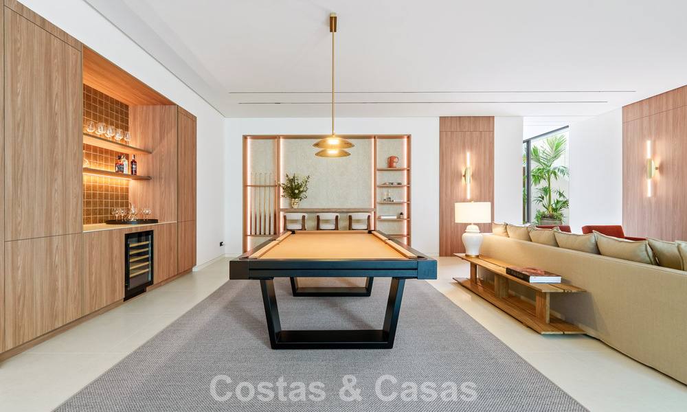 Villa de luxe de pointe à vendre dans un quartier résidentiel calme sur le Golden Mile de Marbella 787235