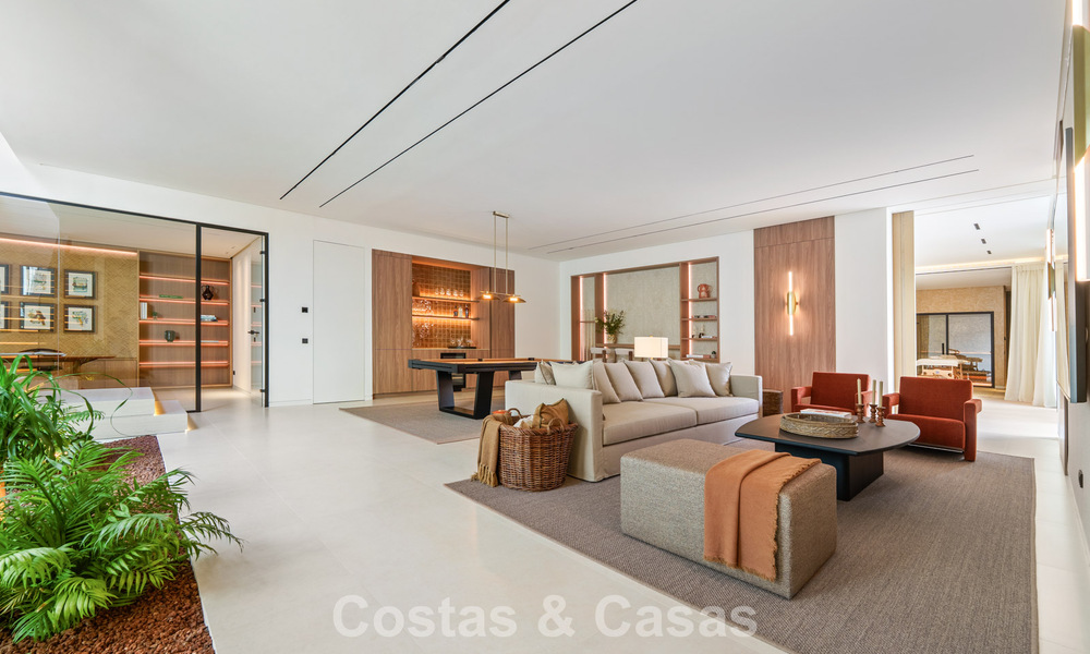 Villa de luxe de pointe à vendre dans un quartier résidentiel calme sur le Golden Mile de Marbella 787238