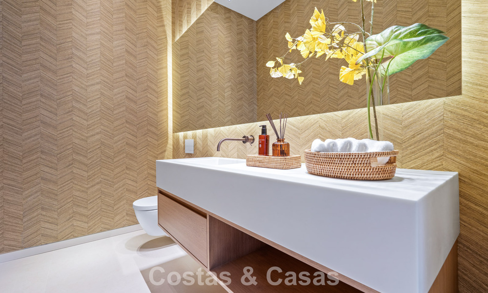 Villa de luxe de pointe à vendre dans un quartier résidentiel calme sur le Golden Mile de Marbella 787243