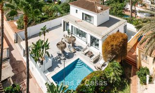 Villa modernisée à vendre à quelques pas des commodités et de Puerto Banús, Marbella 787387 