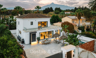 Villa modernisée à vendre à quelques pas des commodités et de Puerto Banús, Marbella 787401 