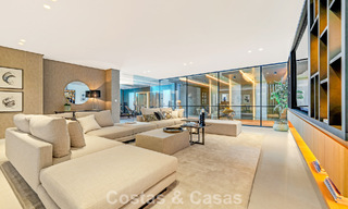 Villa sophistiquée avec vue panoramique à vendre dans une résidence sécurisée à La Quinta, Marbella - Benahavis 787313 
