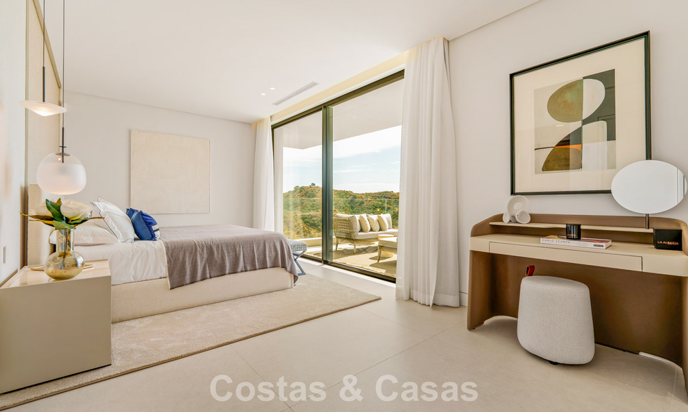 Villa sophistiquée avec vue panoramique à vendre dans une résidence sécurisée à La Quinta, Marbella - Benahavis 787318