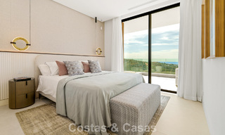 Villa sophistiquée avec vue panoramique à vendre dans une résidence sécurisée à La Quinta, Marbella - Benahavis 787322 