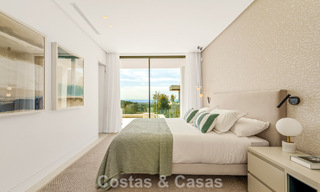 Villa sophistiquée avec vue panoramique à vendre dans une résidence sécurisée à La Quinta, Marbella - Benahavis 787324 