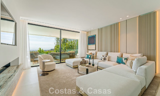 Villa sophistiquée avec vue panoramique à vendre dans une résidence sécurisée à La Quinta, Marbella - Benahavis 787335 