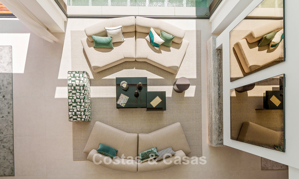 Villa sophistiquée avec vue panoramique à vendre dans une résidence sécurisée à La Quinta, Marbella - Benahavis 787348