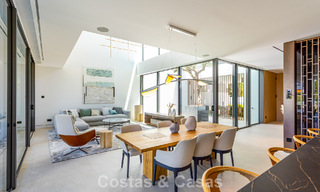 Maison exclusive avec vue sur la mer à vendre dans un complexe moderne avec sécurité 24h sur le Golden Mile de Marbella 787270 