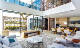 Maison exclusive avec vue sur la mer à vendre dans un complexe moderne avec sécurité 24h sur le Golden Mile de Marbella 787271 