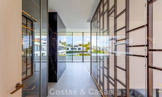 Maison exclusive avec vue sur la mer à vendre dans un complexe moderne avec sécurité 24h sur le Golden Mile de Marbella 787278 