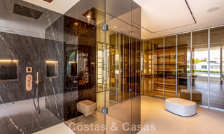 Maison exclusive avec vue sur la mer à vendre dans un complexe moderne avec sécurité 24h sur le Golden Mile de Marbella 787286 