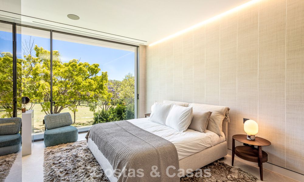 Maison exclusive avec vue sur la mer à vendre dans un complexe moderne avec sécurité 24h sur le Golden Mile de Marbella 787287