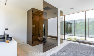 Maison exclusive avec vue sur la mer à vendre dans un complexe moderne avec sécurité 24h sur le Golden Mile de Marbella 787294 