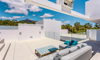 Maison exclusive avec vue sur la mer à vendre dans un complexe moderne avec sécurité 24h sur le Golden Mile de Marbella 787298 