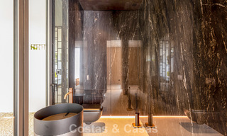 Maison exclusive avec vue sur la mer à vendre dans un complexe moderne avec sécurité 24h sur le Golden Mile de Marbella 787302 