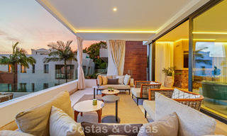 Appartement avec vue sur la mer à vendre dans un complexe prestigieux de Sierra Blanca, sur le Golden Mile de Marbella 787549 