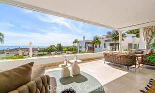 Appartement avec vue sur la mer à vendre dans un complexe prestigieux de Sierra Blanca, sur le Golden Mile de Marbella 787554 