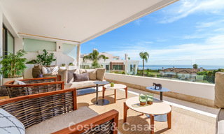 Appartement avec vue sur la mer à vendre dans un complexe prestigieux de Sierra Blanca, sur le Golden Mile de Marbella 787557 