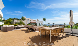 Appartement avec vue sur la mer à vendre dans un complexe prestigieux de Sierra Blanca, sur le Golden Mile de Marbella 787560 