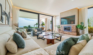 Appartement avec vue sur la mer à vendre dans un complexe prestigieux de Sierra Blanca, sur le Golden Mile de Marbella 787584 