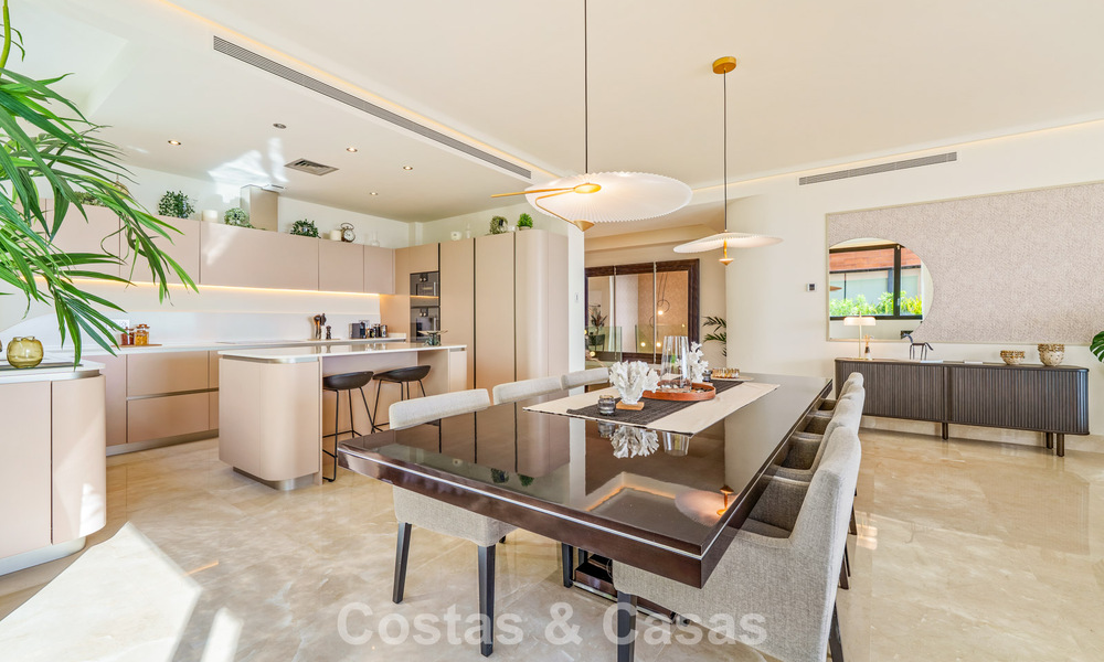 Appartement avec vue sur la mer à vendre dans un complexe prestigieux de Sierra Blanca, sur le Golden Mile de Marbella 787588