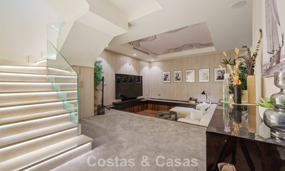 Appartement avec vue sur la mer à vendre dans un complexe prestigieux de Sierra Blanca, sur le Golden Mile de Marbella 787591