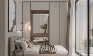 Villas exclusives sur plan à l'architecture avant-gardiste à vendre à 200 m de la plage à Mijas Costa 787477 