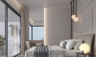 Villas exclusives sur plan à l'architecture avant-gardiste à vendre à 200 m de la plage à Mijas Costa 787480 