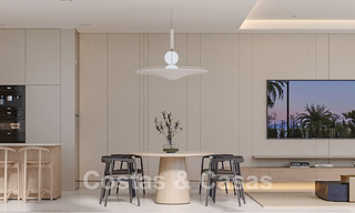 Villas exclusives sur plan à l'architecture avant-gardiste à vendre à 200 m de la plage à Mijas Costa 787497 