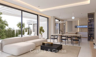 Villas exclusives sur plan à l'architecture avant-gardiste à vendre à 200 m de la plage à Mijas Costa 787498 