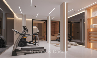 Villas exclusives sur plan à l'architecture avant-gardiste à vendre à 200 m de la plage à Mijas Costa 787502 
