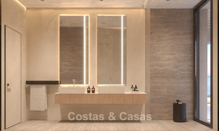 Villas exclusives sur plan à l'architecture avant-gardiste à vendre à 200 m de la plage à Mijas Costa 787504 