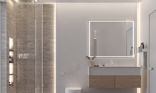 Villas exclusives sur plan à l'architecture avant-gardiste à vendre à 200 m de la plage à Mijas Costa 787507 