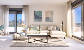 Lancement. Appartements neufs et contemporains à vendre, entourés de golfs à Mijas, Costa del Sol 787793 