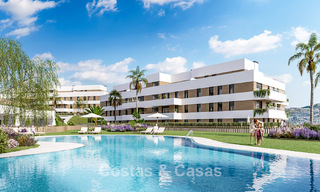 Lancement. Appartements neufs et contemporains à vendre, entourés de golfs à Mijas, Costa del Sol 787794 