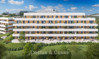 Lancement. Appartements neufs et contemporains à vendre, entourés de golfs à Mijas, Costa del Sol 787797 