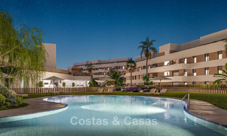 Lancement. Appartements neufs et contemporains à vendre, entourés de golfs à Mijas, Costa del Sol 787800 