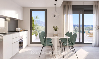 Lancement. Appartements neufs et contemporains à vendre, entourés de golfs à Mijas, Costa del Sol 787804 