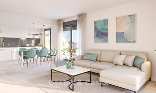 Lancement. Appartements neufs et contemporains à vendre, entourés de golfs à Mijas, Costa del Sol 787808 