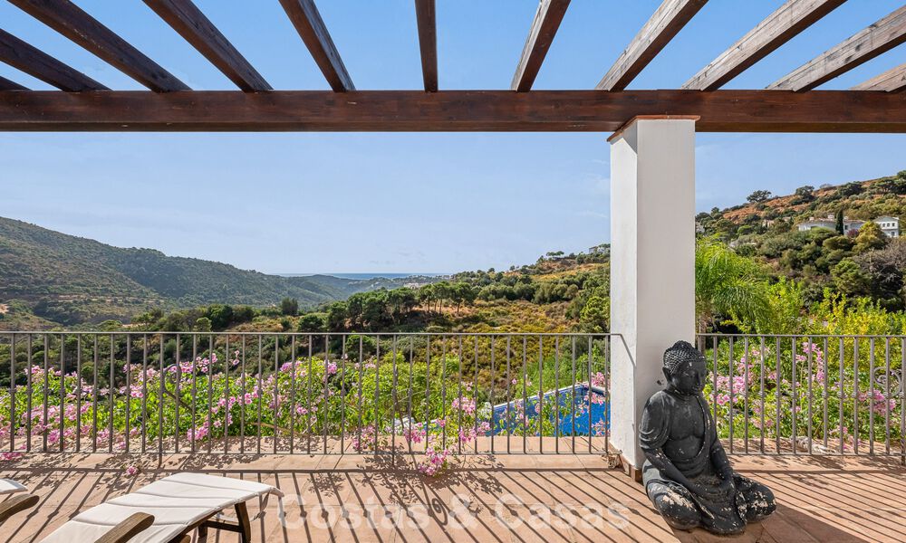 Villa de luxe méditerranéenne avec vue panoramique à vendre, nichée dans les collines verdoyantes de Marbella - Benahavís 789913