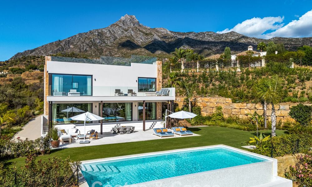 Villa de prestige avec vue mer à vendre sur le Golden Mile de Marbella 788121