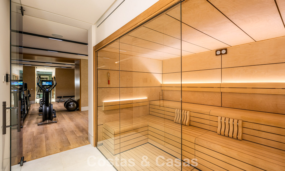 Villa de prestige avec vue mer à vendre sur le Golden Mile de Marbella 788131