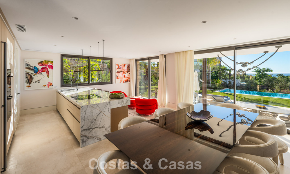 Villa de prestige avec vue mer à vendre sur le Golden Mile de Marbella 788139