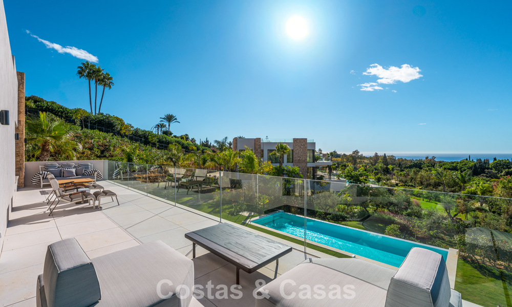 Villa de prestige avec vue mer à vendre sur le Golden Mile de Marbella 788143