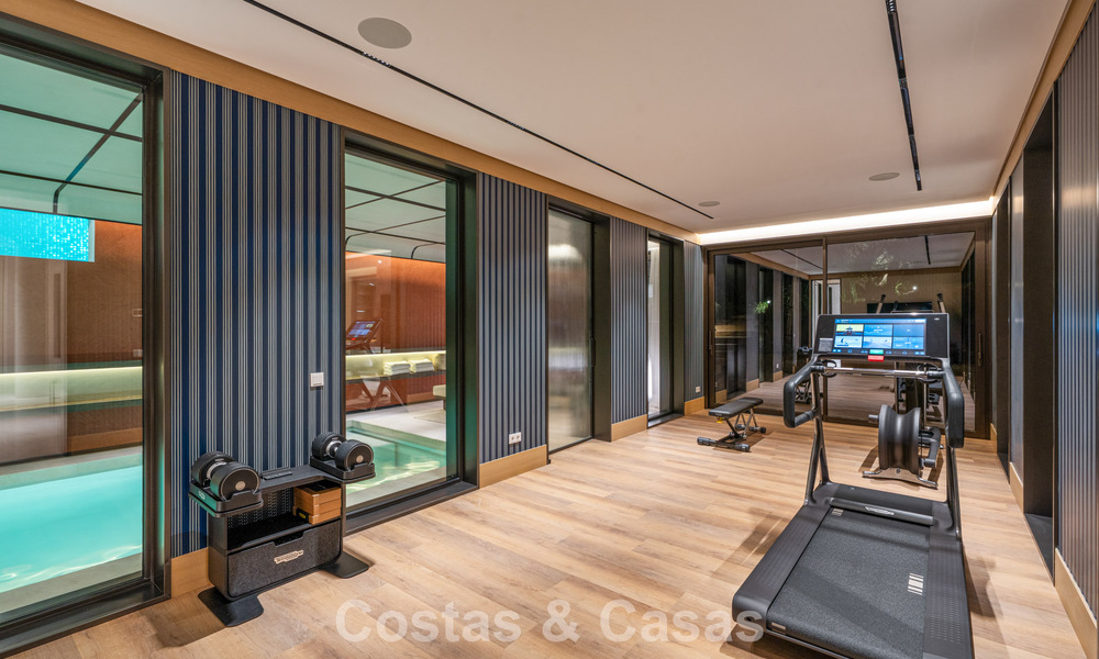 Villa de luxe moderniste avec vue sur la mer à vendre sur le Golden Mile de Marbella 788163