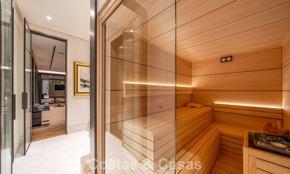 Villa de luxe moderniste avec vue sur la mer à vendre sur le Golden Mile de Marbella 788164